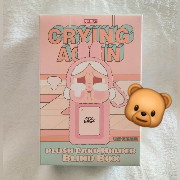 CRYBABY Crying Again Love Makes Us Cry Card Holder 🐻 - Picture 1 of 8